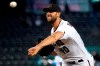 Arizona Diamondbacks starting pitcher Madison Bumgarner throws against the Philadelphia Phillies during the eighth inning of a baseball game, Thursday, Aug. 19, 2021, in Phoenix. (AP Photo/Matt York)