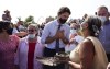 Liberal Leader Justin Trudeau makes a campaign stop in Miramichi, N.B., on Sunday, Aug 22, 2021. THE CANADIAN PRESS/Sean Kilpatrick