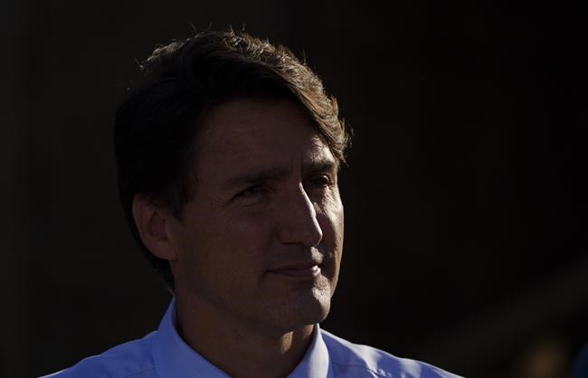 Liberal Leader Justin Trudeau makes a campaign stop in Hamilton, Ont., on Tuesday, Aug. 24, 2021. THE CANADIAN PRESS/Sean Kilpatrick