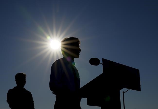 Liberal Leader Justin Trudeau makes a campaign stop in Hamilton, Ont., on Tuesday, Aug 24, 2021. THE CANADIAN PRESS/Sean Kilpatrick