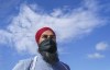 NDP leader Jagmeet Singh walks along the waterfront in Windsor, Ont. on Wednesday, August 25, 2021. THE CANADIAN PRESS/Paul Chiasson
