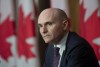 Treasury Board President Jean-Yves Duclos listens to a question from a reporter during a news conference, in Ottawa, Monday, Oct. 26, 2020. Duclos won re-election in the Quebec riding in 2019 by just 325 votes over the Bloc Québécois' Christiane Gagnon. THE CANADIAN PRESS/Adrian Wyld