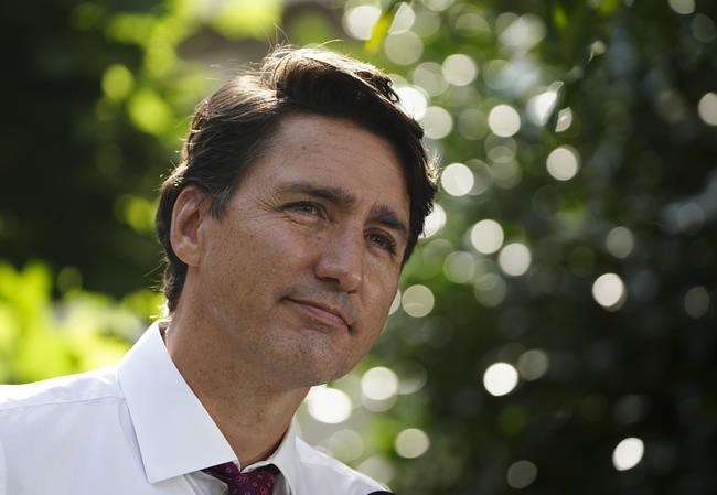 Liberal Leader Justin Trudeau makes a campaign stop in Surrey, B.C., on Wednesday, Aug 25, 2021. Trudeau is in Quebec City this morning, where he is promising a re-elected Liberal government will hike the guaranteed income supplement by $500 for individuals and $750 for senior couples. THE CANADIAN PRESS/Sean Kilpatrick