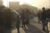 Hundreds of people gather near an evacuation control checkpoint during ongoing evacuations at Hamid Karzai International Airport, in Kabul, Afghanistan, Wednesday, Aug. 25, 2021. The Taliban wrested back control of Afghanistan nearly 20 years after they were ousted in a U.S.-led invasion following the 9/11 attacks. Their return to power has pushed many Afghans to flee, fearing reprisals from the fighters or a return to the brutal rule they imposed when they last ran the country. (AP Photo)