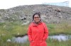 Nunavut NDP candidate Lori Idlout poses for a photo in Iqaluit, Nunavut, on Thursday, Aug. 19, 2021. THE CANADIAN PRESS/Emma Tranter