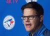Toronto Blue Jays general manager Ross Atkins speaks to the media during the year end press conference in Toronto on Tuesday, Oct. 3, 2017. General manager Ross Atkins believes his Blue Jays have put their recent slump behind them and will make another playoff push in the final five weeks of 2021. THE CANADIAN PRESS/Nathan Denette