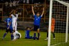 El Salvador's Eriq Zavaleta, centre, reacts during a qualifying soccer match against United States for the FIFA World Cup Qatar 2022 at Cuscatlan stadium in San Salvador, El Salvador, Thursday, Sept. 2, 2021. THE CANADIAN PRESS/AP/Moises Castillo