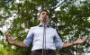 Liberal Leader Justin Trudeau makes a campaign stop in Mississauga, Ont., Saturday, Sept. 11, 2021. THE CANADIAN PRESS/Sean Kilpatrick