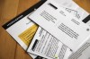 A mail-in voting package that voters will receive if requested is seen in Calgary, Alta., Thursday, Sept. 2, 2021.THE CANADIAN PRESS/Jeff McIntosh