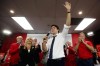 Liberal Leader Justin Trudeau visits the campaign office of Liberal candidate candidate Lenore Zann, second left, in Truro, N.S., on Wednesday, Sept. 18, 2019. THE CANADIAN PRESS/Sean Kilpatrick