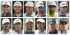 This combo of file photos shows the 2020 United States Ryder Cup golf team. Top row, from left, Daniel Berger, Patrick Cantlay, Bryson DeChambeau, Harris English, Tony Finau and Dustin Johnson. Bottom row, from left, Brooks Koepka, Collin Morikawa, Xander Schauffele, Scottie Scheffler, Jordan Spieth and Justin Thomas. The pandemic-delayed 2020 Ryder Cup returns the United States next week at Whistling Straits along the Wisconsin shores of Lake Michigan. (AP Photo/File)