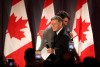Prime Minister Justin Trudeau and and MP Terry Duguid, at a Liberal fundraising event at the Hotel Fort Garry,Tuesday, Sept. 11, 2018. Duguid took the bellweather seat of Winnipeg-South in 2015 after Rod Bruinooge had held the riding under former prime minister Stephen Harper. THE CANADIAN PRESS/Trevor Hagan