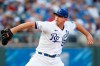 Kansas City Royals pitcher Kris Bubic delivers to a Seattle Mariners batter during the first inning of a baseball game at Kauffman Stadium in Kansas City, Mo., Saturday, Sept. 18, 2021. (AP Photo/Colin E. Braley)