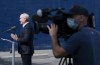 Conservative leader Erin O'Toole speaks during a campaign stop on Tuesday, September 14, 2021 in Russell, Ontario. THE CANADIAN PRESS/Adrian Wyld