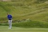 Team Europe's Lee Westwood hits on the 11th hole during a practice day at the Ryder Cup at the Whistling Straits Golf Course Tuesday, Sept. 21, 2021, in Sheboygan, Wis. (AP Photo/Jeff Roberson)