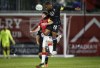 Pacific FC's Jamar Dixon, right, battles for the ball with Cavalry FC's Nik Ledgerwood during first half soccer action in the Canadian Championship quarterfinal in Calgary, Alta., Wednesday, Sept. 22, 2021.THE CANADIAN PRESS/Jeff McIntosh