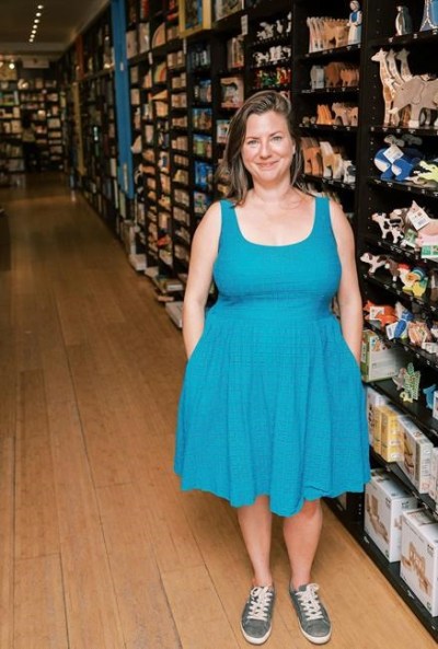Claire Hutchings, co-owner of the independent Dilly Dally Kids toy store in Vancouver, is shown in this undated handout image. Hutching said nearly every supplier increased their price list this summer some for the second time in a year. THE CANADIAN PRESS/HO-Dilly Dally Kids-Jay Gough*MANDATORY CREDIT*