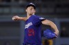 Los Angeles Dodgers starting pitcher Walker Buehler throws to the plate during the first inning of a baseball game against the San Diego Padres Tuesday, Sept. 28, 2021, in Los Angeles. (AP Photo/Mark J. Terrill)