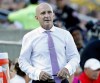 FILE - In this Oct. 27, 2019, file photo, Carolina Courage head coach Paul Riley watches from the sideline during the second half of an NWSL championship soccer game against the Chicago Red Stars in Cary, N.C. The Courage have fired Riley effective immediately after allegations of sexual harassment and misconduct. The allegations were first reported by The Athletic in a story Thursday, Sept. 30, 2021, that detailed misconduct stretching back more than a decade. (AP Photo/Karl B DeBlaker, File)