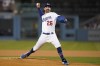 Los Angeles Dodgers starting pitcher Tony Gonsolin (26) throws during the first inning of a baseball game against the San Diego Padres Thursday, Sept. 30, 2021, in Los Angeles. (AP Photo/Ashley Landis)