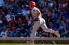 St. Louis Cardinals' Tyler O'Neill rounds the bases after hitting a two-run home run during the fifth inning of a baseball game against the Chicago Cubs in Chicago, Friday, Sept. 24, 2021. (AP Photo/Nam Y. Huh)