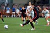 Portland Thorns' Christine Sinclair scores on a penalty kick against Gotham FC during the first half of an NWSL soccer match Wednesday, Aug. 25, 2021, in Portland, Ore. THE CANADIAN PRESS/The Oregonian via AP-Sean Meagher