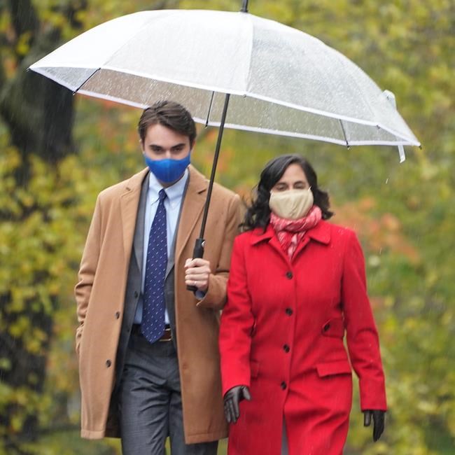 Anita Anand arrives for the cabinet swearing-in ceremony at Rideau Hall in Ottawa, Tuesday, Oct.26, 2021 THE CANADIAN PRESS/Adrian Wyld