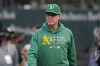 FILE - In this Aug. 20, 2021, file photo, Oakland Athletics manager Bob Melvin walks on the field before the team's baseball game against the San Francisco Giants in Oakland, Calif. The San Diego Padres have hired Melvin away from the Athletics to be their new manager, according to a person with knowledge of the deal.The person spoke to The Associated Press on condition of anonymity on Thursday, Oct. 28, because the deal hasn't been announced. (AP Photo/Jeff Chiu, File)