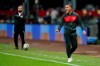 Canada's coach John Herdman reacts during a qualifying soccer match against Mexico for the FIFA World Cup Qatar 2022 in Mexico City, Thursday, Oct. 7, 2021. THE CANADIAN PRESS/AP-Fernando Llano