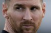 Argentina's Lionel Messi attends a team training session ahead of a FIFA World Cup Qatar 2022 qualifier match against Uruguay in Buenos Aires, Argentina, Tuesday, Nov. 9, 2021. (AP Photo/Natacha Pisarenko)