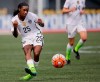FILE - In this Sept. 20, 2015, file photo, United States' Crystal Dunn passes the ball during the U.S. Women's World Cup victory tour against Haiti in Birmingham, Ala. There was a time, only a few years back really, when just playing the game was enough for Crystal Dunn. (AP Photo/Brynn Anderson, File)