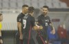 Croatia's players celebrates after scoring their side's opening goal during the World Cup 2022 group H qualifying soccer match between Croatia and Russia at the Poljud stadium in Split, Croatia, Sunday, Nov. 14, 2021. (AP Photo/Darko Bandic)