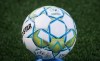 A game ball for the Canadian Premier League is seen during a match between York United FC and Forge Hamilton FC in CPL soccer action at York Lions Stadium in Toronto on Friday, July 30, 2021. THE CANADIAN PRESS/ Tijana Martin