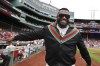 FILE - Former Boston Red Sox player David Ortiz walks on the field before a baseball game against the Cleveland Indians, Sunday, Sept. 5, 2021, in Boston. Ortiz, Ryan Howard, Tim Lincecum and Alex Rodriguez are among 13 first-time candidates on the Hall of Fame ballot of the Baseball Writers’ Association of America, joining 17 holdovers. (AP Photo/Michael Dwyer, FIle)