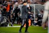 Los Angeles FC head coach Bob Bradley catches the abll as it sails out of play in the second half of an MLS soccer match against the Colorado Rapids,&nbsp;in Commerce City, Colo., Sunday, Nov. 7, 2021. THE CANADIAN PRESS/AP-David Zalubowski