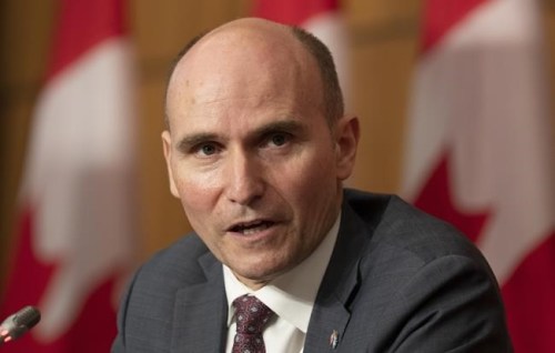 Health Minister Jean-Yves Duclos responds to a question during a news conference by video conference, in Ottawa, Friday, Nov. 26, 2021.&nbsp;Duclos says Canada supports the development of a new global convention on pandemic preparedness and response that will be debated at a special meeting of the World Health Assembly Monday. THE CANADIAN PRESS/Adrian Wyld