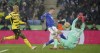 Leicester City's Jamie Vardy scores his side's second goal during the English Premier League soccer match between Watford and Leicester City at the King Power Stadium, Watford, England, Sunday, Nov. 28, 2021. (Tim Goode/PA via AP)