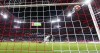 Bayern's Leroy Sane scores the decisive goal during the German Bundesliga soccer match between Bayern Munich and Arminia Bielefeld, in Munich, Saturday, Nov. 27, 2021. Bayern defeated Bielefeld with 1-0. (AP Photo/Martin Meissner)