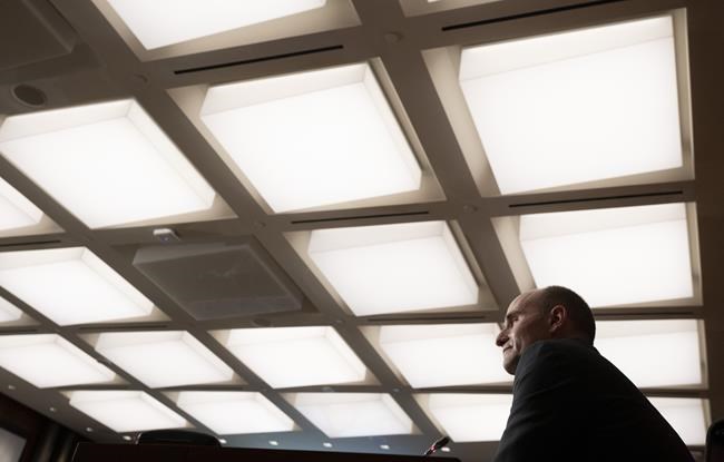 Health Minister Jean-Yves Duclos listens to a question during a news conference, Tuesday, November 30, 2021 in Ottawa. THE CANADIAN PRESS/Adrian Wyld