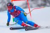 Sofia Goggia, from Italy, skis down the course during the women's World Cup downhill in Lake Louise, Alta., on Saturday, Dec. 4, 2021.&nbsp;Goggia was victorious at Lake Louise on Saturday for her sixth consecutive World Cup women's downhill win. She finished first in one minute 48.42 seconds. THE CANADIAN PRESS/Frank Gunn