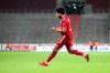 Munich's Serge Gnabry celebrates celebrates after scoring his side's second goal during the Bundesliga soccer match between VfB Stuttgart and Bayern Munich at Mercedes-Benz Arena in Stuttgart, Germany, Tuesday, Dec. 14, 2021. (Tom Weller/dpa via AP)