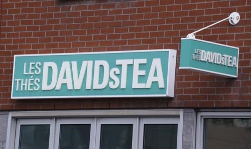 A DavidsTea store is seen in Montreal on Wednesday, July 8, 2020. THE CANADIAN PRESS/Paul Chiasson