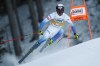 United States' Bryce Bennett speeds down the course during an alpine ski, men's World Cup downhill race, in Val Gardena, Italy, Saturday, Dec.18, 2021. (AP Photo/Gabriele Facciotti)