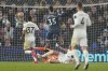 Arsenal's Gabriel Martinelli, center, scores his side's second goal during the English Premier League soccer match between Leeds United and Arsenal at Elland Road in Leeds, England, Saturday, Dec. 18, 2021. (AP Photo/Jon Super)