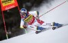 Switzerland's Marco Odermatt competes during an alpine ski, men's World Cup giant slalom race in Alta Badia, Italy, Monday, Dec. 20, 2021. (AP Photo/Gabriele Facciotti)