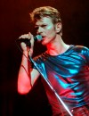 FILE - David Bowie performs during a concert in Hartford, Conn., on Sept. 14, 1995. The extensive catalog of David Bowie, stretching from the late 1960s to just before his death in 2016, has been sold to Warner Chappell Music. More than 400 songs, among them “Space Oddity,” “Ziggy Stardust,