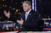 FILE - In this Aug. 7, 2019, photo, Fox News host Sean Hannity speaks during a taping of his show, 