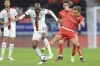 Atiba Hutchinson of Besiktas, left, and Antalyaspor's Deni Milosevic fight for the ball during Turkish Super Cup between Besiktas and Antalyaspor in Ar Rayan, Qatar, Wednesday, Jan. 5, 2022. THE CANADIAN PRESS/AP-Hussein Sayed