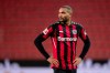 Leverkusen's Jonathan Tah reacts during the Bundesliga soccer match between Bayer Leverkusen and 1. FC Union Berlin in Leverkusen, Germany, Saturday, Jan. 8, 2022. (Marius Becker/dpa via AP)