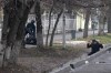An armed riot police officer detains two protesters during a security anti-terrorists operation in a street after clashes in Almaty, Kazakhstan, Saturday, Jan. 8, 2022. Kazakhstan's president authorized security forces on Friday to shoot to kill those participating in unrest, opening the door for a dramatic escalation in a crackdown on anti-government protests that have turned violent. The Central Asian nation this week experienced its worst street protests since gaining independence from the Soviet Union three decades ago, and dozens have been killed in the tumult. (AP Photo/Vasily Krestyaninov)